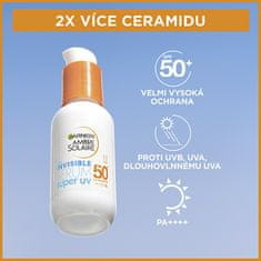 Garnier Dnevni serum proti UV sevanju SPF 50 (Invisible Serum) 30 ml