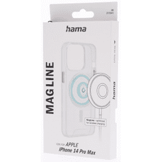 Hama MagCase Safety, ovitek za Apple iPhone 14 Pro Max, prozoren