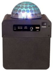 N-GEAR Block Disco Block 410/ 50W/ BT/ Disco LED/ 1x MIC/ črna