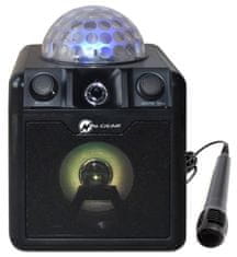 N-GEAR Block Disco Block 410/ 50W/ BT/ Disco LED/ 1x MIC/ črna