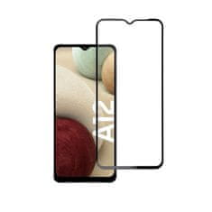 Blue Star Kaljeno steklo za Samsung Galaxy A12 (full glue / case friendly) Blue Star 5D črno