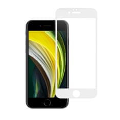 Blue Star Tvrdo steklo za iPhone 6 / 6S (polno lepljivo) Blue Star 5D belo
