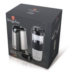 Berlingerhaus Mešalnik za smoothie s steklenico Black Silver Collection BH-9447
