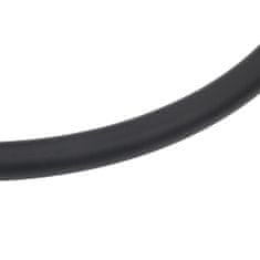 Vidaxl Hibridna zračna cev črna 50 m guma in PVC