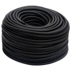 shumee Hibridna zračna cev črna 100 m guma in PVC