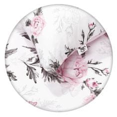 Inny 60x40 prevleka za vzglavnik z zadrgo Pink Flowers - PPP-60-1-PF-B