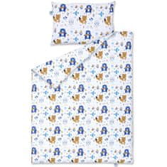 Inny Bombažna posteljnina 140x200 modri medved - KPP-200-Z2-BB-B