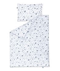 Inny Otroška posteljnina 100x135 sive živali - KPP-135-Z2-GA-B