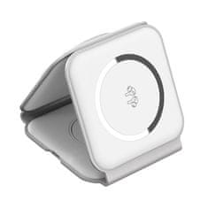 Choetech magnetni induktivni polnilec t588-f 3v1 15w (bela)