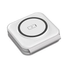Choetech magnetni induktivni polnilec t588-f 3v1 15w (bela)