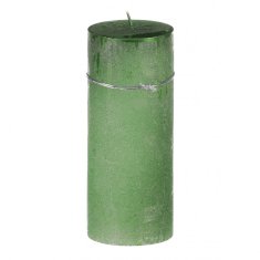 Autronic božična sveča, zelene barve. 367g vosek. SVW1291-ZELENA