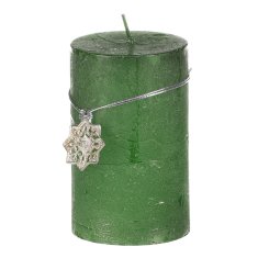 Autronic božična sveča, zelene barve. 245g vosek. SVW1290-ZELENA