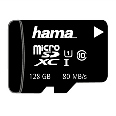 Hama microSDXC 128 GB Class 10 UHS-I 80 MB/s + adapter/mobilni telefon