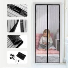 HOME & MARKER® Magnetna mreža proti komarjem, 90 x 210 cm | INSECTPROTECT