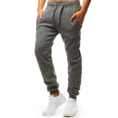 Dstreet Moške športne hlače WIMA temno sive barve ux4013 XL