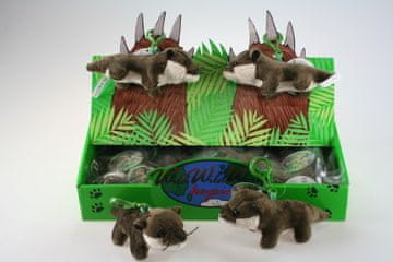 Obesek za ključe s plišasto vidro