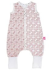 Motherhood Muslinska spalna vreča s hlačami Pink Classics 12-18m 0,5 tog