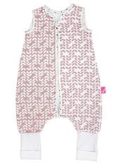 Motherhood Muslinska spalna vreča s hlačami Pink Classics 12-18m 0,5 tog