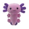 Axolotl vijolična - plišasti vodni zmaj 21 cm