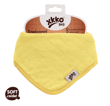 KIKKO Colours Bambusov slinček/šali (1 kos) - limona