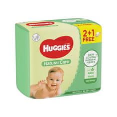 Huggies HUGGIES Natural Triplo vlažni robčki 56x3 kosov