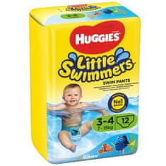 Huggies HUGGIES Little Swimmers plenice za enkratno uporabo 3-4 (7-15 kg) 12 kosov