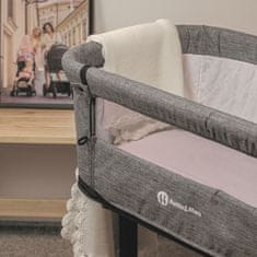 Petite&Mars PETITE&amp;MARS Nepremočljiva rjuha za majhno posteljo Soft Dream Mini 84 x 50 Bela