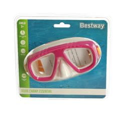 Bestway 22011 Plavalna maska potapljaška očala roza 3+