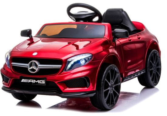 MERCEDES GLA45 Višnjeva barva, usnje EVA