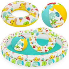 Bestway Nemo set - bazen+žoga+obroč 122cm 51124