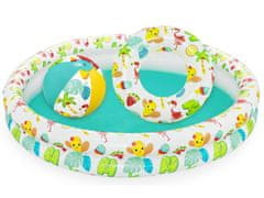 Bestway Nemo set - bazen+žoga+obroč 122cm 51124