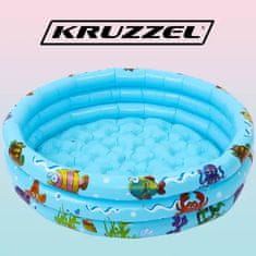 Kruzzel Napihljiv bazen za otroke - otroški bazen 20932