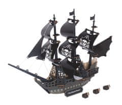 Woodcraft Lesena 3D sestavljanka Piratska ladja Black Pearl