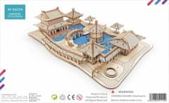 Woodcraft Lesena 3D sestavljanka Vrtovi Suzhou
