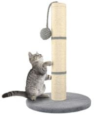 Purlov Praskalnik za mačke - siv 45cm