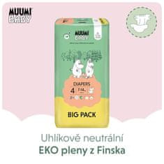 MUUMI BABY 4 Maxi 7-14 kg (69 kosov), ekološke plenice