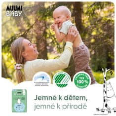 MUUMI BABY MUUMI Otroške hlače 4 Maxi 7-11 kg (40 kosov), eko hlačne plenice