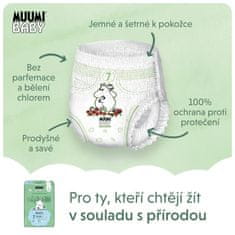 MUUMI BABY Pants 7 XL 16-26 kg (102 kosa), mesečni paket eko hlačnih plenic