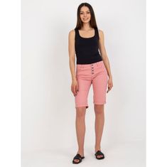 Factoryprice Ženske kratke hlače z gumbom STITCH & SOUL roza barve D6255Z61927ZB_399114 L