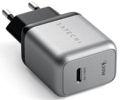 Satechi 20W USB-C PD stenski polnilec, Space Grey (ST-UC20WCM-EU)