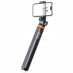 Tech-protect L03S bluetooth selfie stick s stojalom, črna