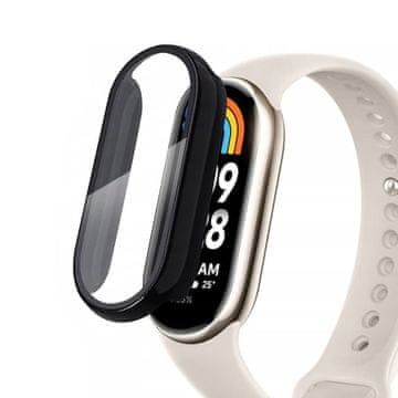 Tech-protect Defense 360 ovitek z zaščitnim steklom za Xiaomi Smart Band 8, black
