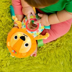 Bright Starts Igrača z melodijo na obročku C Lion Huggin' Lights 0m+