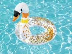 Bestway Plavalni obroč Swan glitter 61cm 36306
