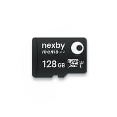 Nexby Pomnilniška kartica micro SDXC 128 GB razreda 10 z adapterjem