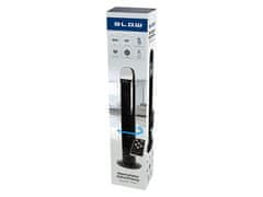 Blow 44-075# Stolpni ventilator 90w lcd + daljinski upravljalnik črn
