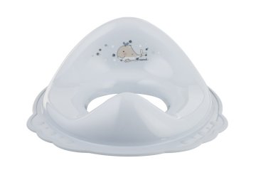 MBaby MALTEX WC reduktor z ročaji Velrybka Minimal - satenasto modra