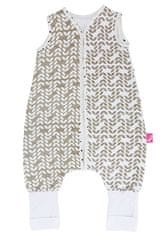 Motherhood Muslinska spalna vreča s hlačami Beige Classics 12-18m 0,5 tog