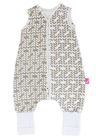 Motherhood Muslinska spalna vreča s hlačami Beige Classics 12-18m 0,5 tog
