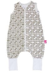 Motherhood Muslinska spalna vreča s hlačami Beige Classics 12-18m 0,5 tog